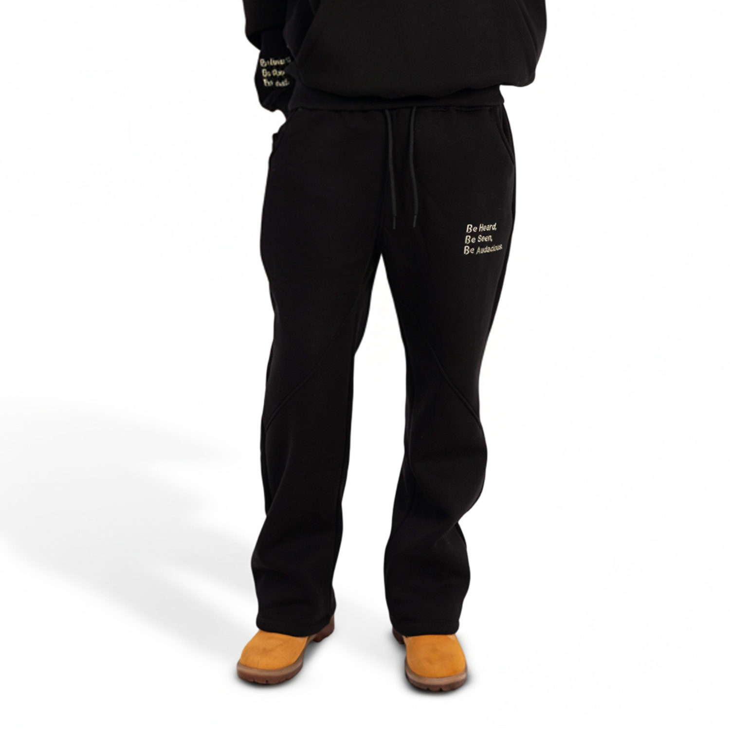 WIDE-LEG JOGGER TROUSERS